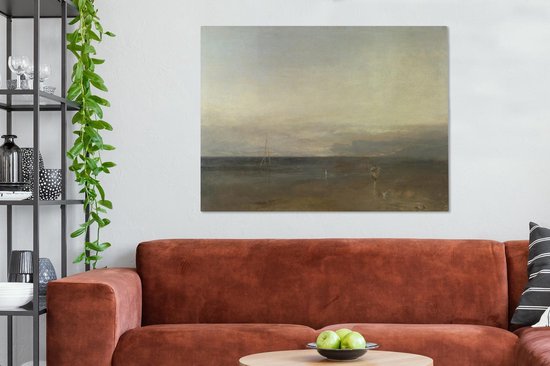 The Evening Star - Peinture de Joseph Mallord William Turner 120x90 cm - Tirage photo sur toile (Décoration murale salon / chambre)