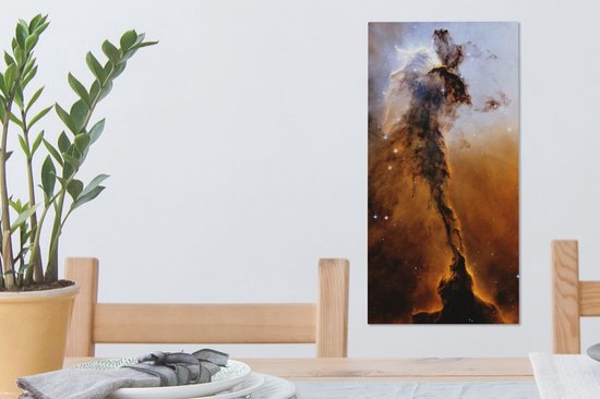 Pilier Eagle toile nébuleuse nébuleuse 2cm 20x40 cm - impression photo sur toile peinture Décoration murale salon / chambre à coucher) / Phénomènes naturels Peintures Toile