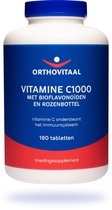 Orthovitaal - Vitamine C 1000 - 180 tabletten - Vitaminen - vegan - voedingssupplement