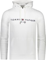 Tommy Hilfiger Sweater Wit  - Maat XXL - Heren - Herfst/Winter Collectie - Katoen