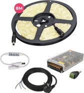 Lagiba 12V LED strip set - 800 cm - 3000K - 115.2 Watt