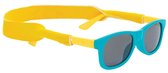 Cool Eyewear Rincon Baby Spectra Kinderzonnebril 0-2 Jaar - UV400 Cat. 3 Bescherming - Schattig en Beschermd - Geel/Blauw - Inclusief Brillenkoord