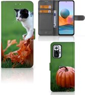 Flip Case Xiaomi Redmi Note 10 Pro Hoesje Kitten