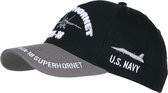 Fostex Garments - Kids baseball cap Super Hornet F/A-18 (kleur: Zwart / maat: NVT)