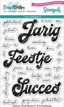 Clear Stamps Grote Teksten 3 (CDST0055)