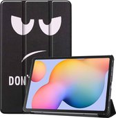 FONU Smart Folio Hoes Samsung Tab S6 Lite 10.4 inch - P610 / P615 - Don't Touch Me