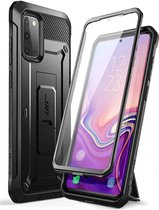 Supcase 360 Backcase hoesje met screenprotector Samsung S20 Zwart