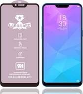 Voor OPPO Realme 2 9H HD High Alumina Full Screen Tempered Glass Film