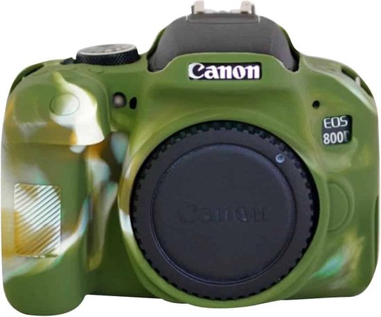 PULUZ Soft Silicone Protective Case for Canon EOS 800D(Camouflage) - Merkloos