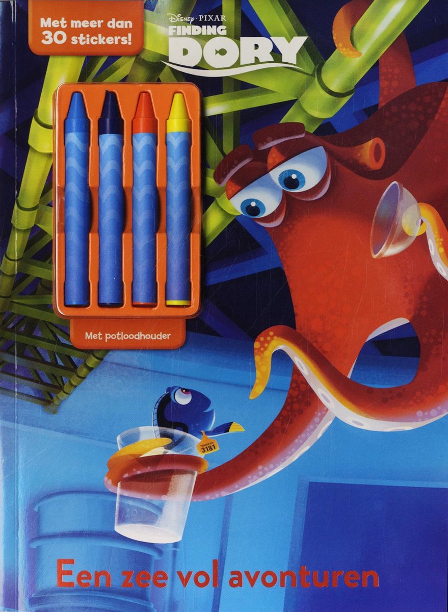 Rebo Productions Disney Dory Kleurboek 29 Cm Incl. Krijt
