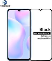 Voor Geschikt voor Xiaomi Redmi 9A / 9C PINWUYO 9H 2.5D Volledig scherm gehard glasfilm (zwart)