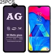 25 PCS AG Matte Anti Blue Light Full Cover gehard glas voor Galaxy A8 + (2018)