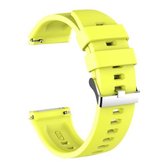 Voor Huawei Watch GT 2e siliconen vervangende horlogeband (geel)