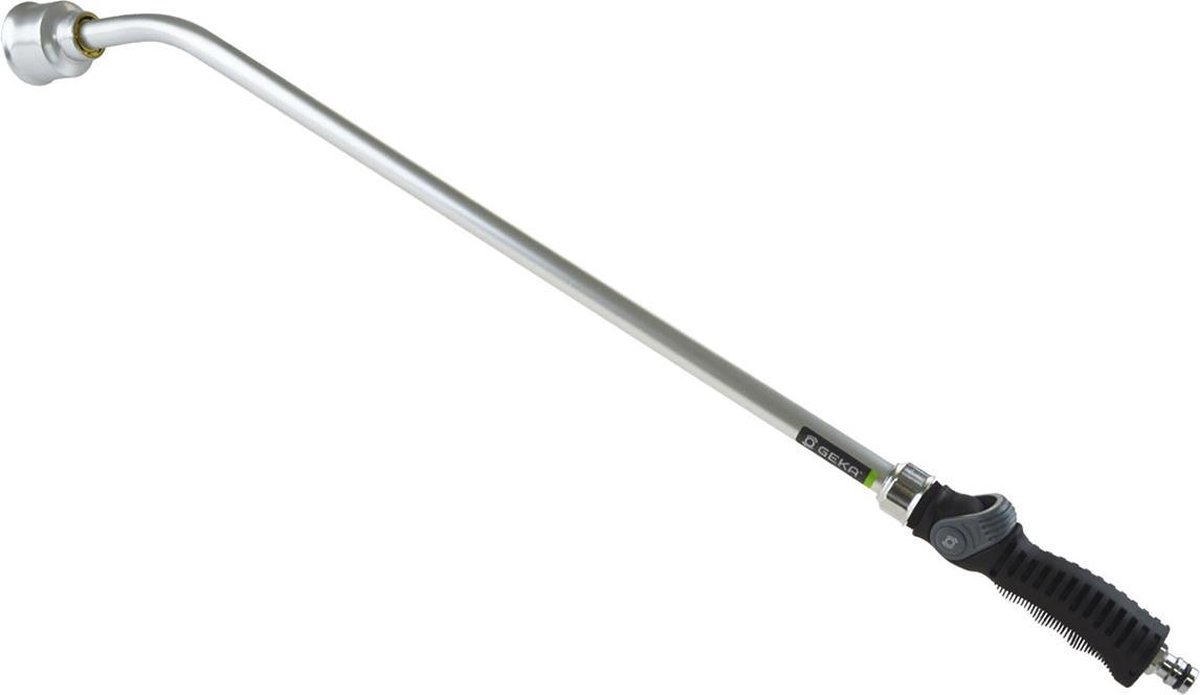 Geka - lichtgewicht - serie Plus - gietbroes garnituur - stok L = 60 cm - bajonetsluiting - broes diam. 50 mm 40GKSB- boringen 0 -7 mm fijne stralen - kogelafsluiter handvat - serie Plus kraanstekker