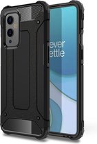 Armor Hybrid Back Cover - OnePlus 9 Hoesje - Zwart