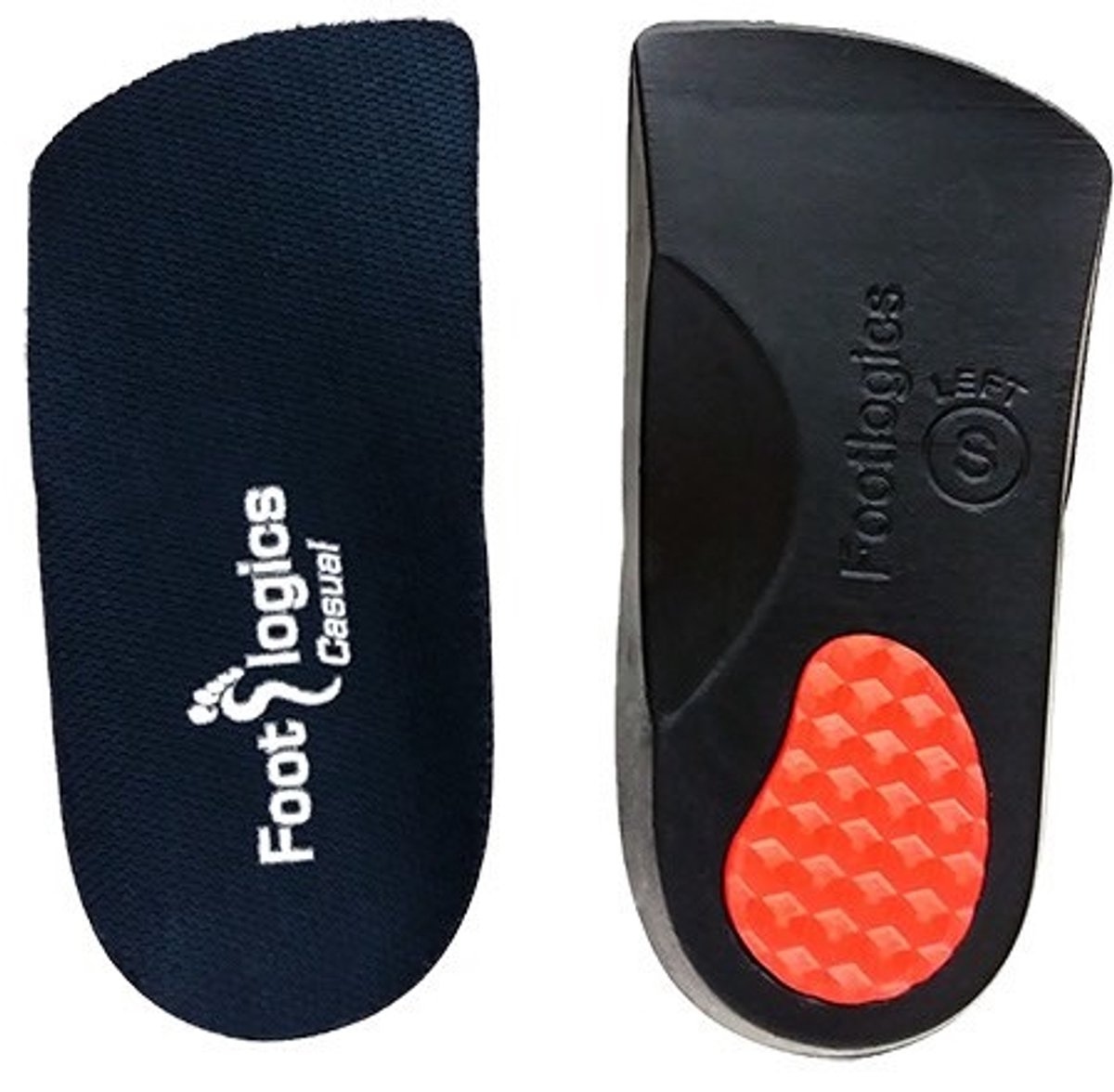Footlogics Casual Inlegzolen - XS - Blauw