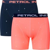 Petrol Industries - 2-pack boxershorts met print Heren - Maat L