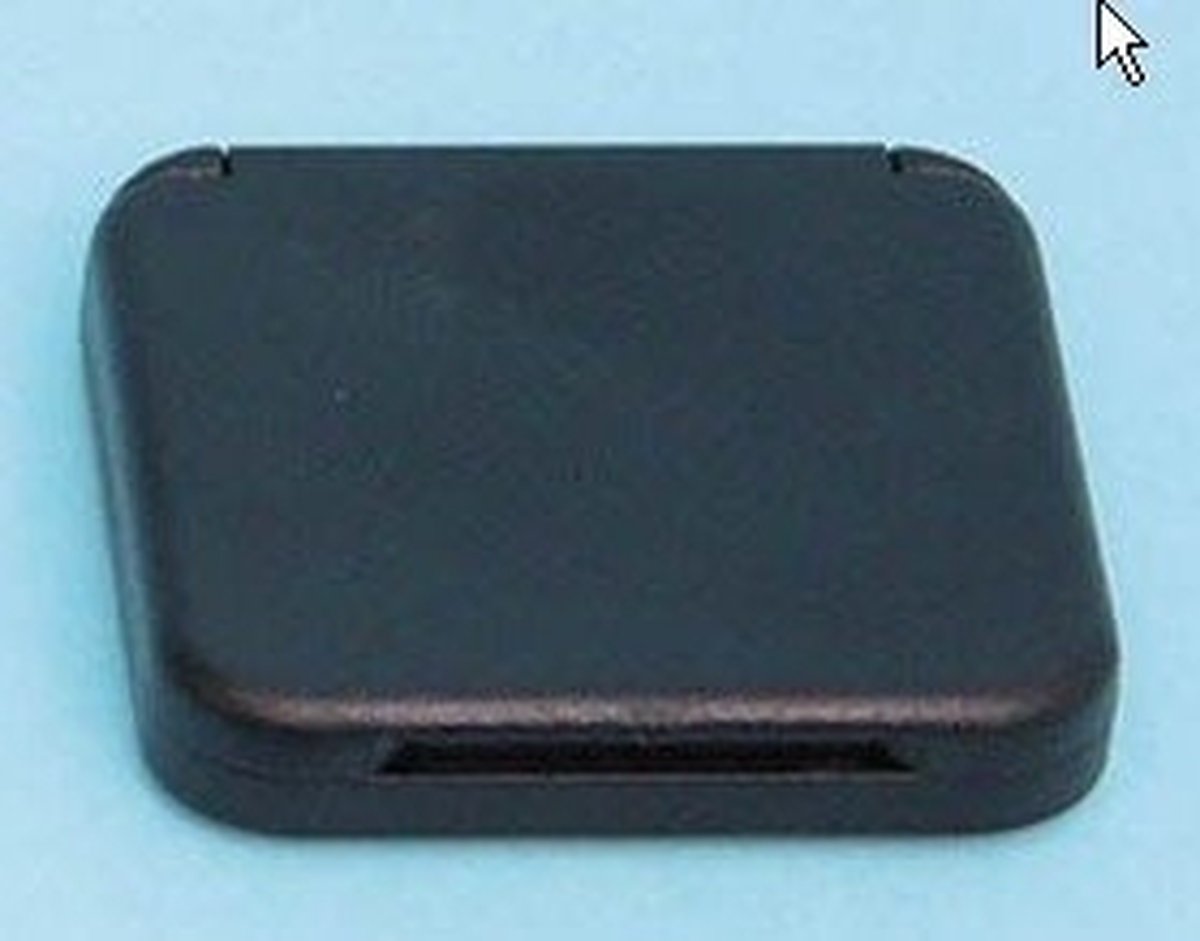 Presto Contactdoos Cover met Klepje S-10.000 Zwart