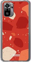 6F hoesje - geschikt voor Xiaomi Redmi Note 10S -  Transparant TPU Case - Terrazzo N°4 #ffffff