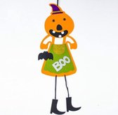 2 STUKS Halloween Bar Mall Grappige Deur Opknoping Decoratie Props (Geel)