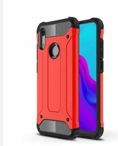 Magic Armor TPU + PC combinatiehoes voor Huawei Honor 8A (rood)