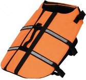 Hondenzwemvest - Zwemvest voor Honden - oranje - ruglengte: 35 CM