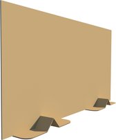 Kartonnen Tussenschot voor Horeca en Kantoor - Basic Laag - 147cm x 70cm - Coronascherm - Duurzaam Karton - Hobbykarton - KarTent