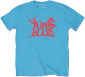 Yungblud - DEADHAPPY Heren T-shirt - S - Blauw