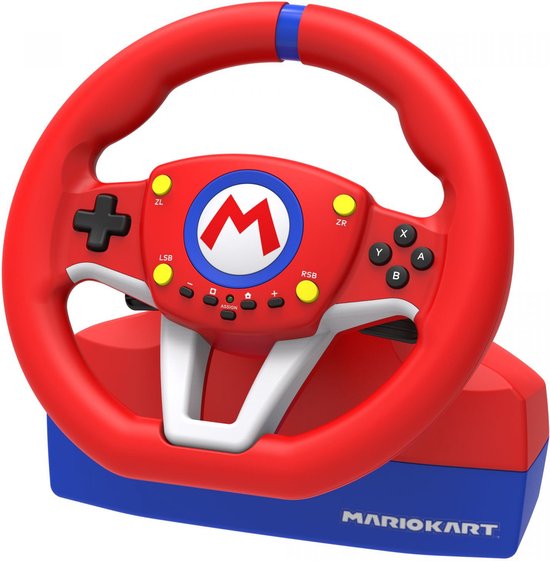 HORI - Mario Kart Racing Wheel Pro Mini - Nintendo Switch Racing Wheel - Officieel gelicentieerd door Nintendo