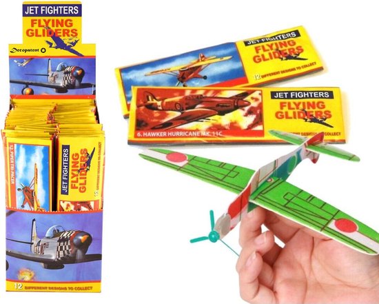 Avion Majorette Lot De 24 Avions En Polystyru00e8ne - Lot De Planeurs Mixtes Emballu00e9s