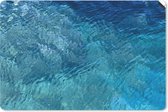Muismat Zee - Bovenaanzicht van een heldere zee muismat rubber - 27x18 cm - Muismat met foto