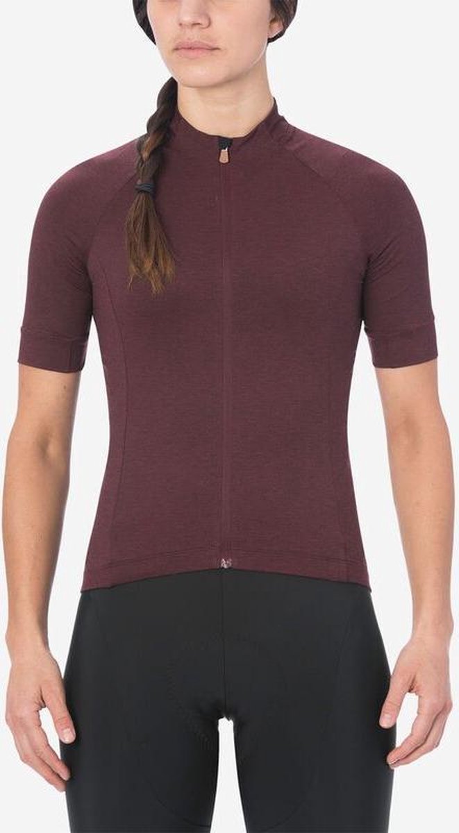 Giro Women's New Road Fietsshirt Ox Blood Heather S