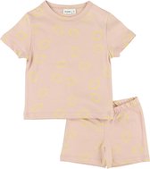 Trixie Pyjama Lemon Squash Kort Junior Katoen Zachtroze Maat 128