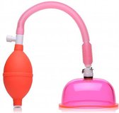 Vaginal Pump with 5 Inch Large Cup - Pink