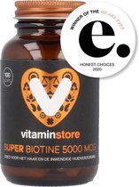 Vitaminstore  - Super Biotine 5000 mcg (biotin) - 100 vegicaps