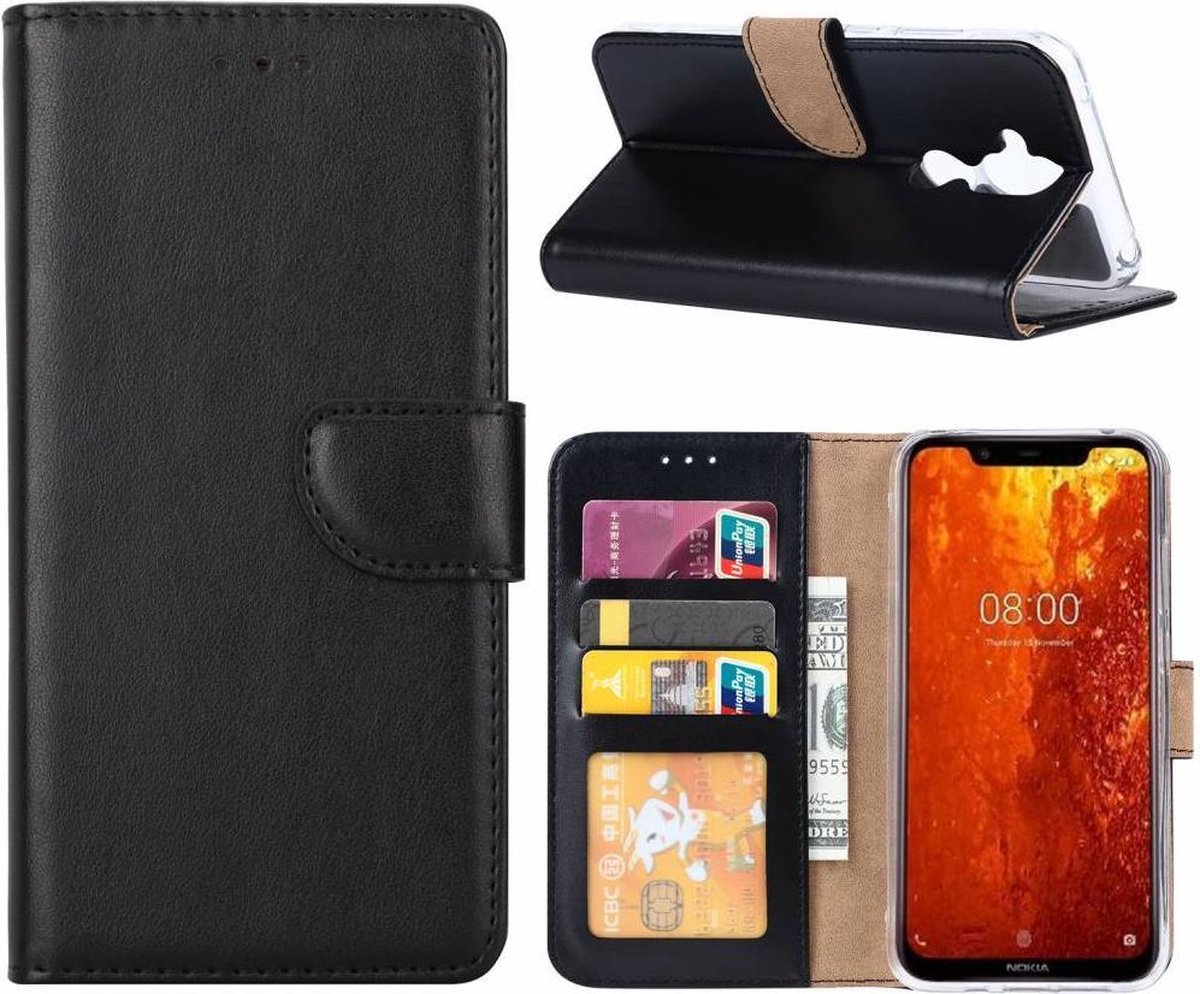 Telefoon Hoesje met pasjeshouder voor Samsung Galaxy S10 Plus - Goud - van Bixb