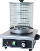 Combisteel Hotdogwarmer Compact RVS Glas