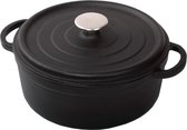 Gietijzeren braadpan mat zwart, 28cm - Sürel