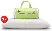 2x Bamboo Air Pillow
