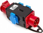 HBM 1 x 400 Volt en 3 x 230 Volt Verdeelblok - Penaarde