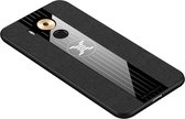 Voor Huawei Mate 8 XINLI stiksels Textue schokbestendig TPU beschermhoes (zwart)