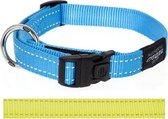 Rogz for dogs nitelife halsband geel - 11 mmx20-32 cm - 1 stuks