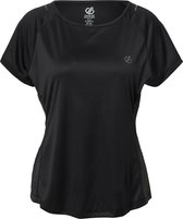 Dare 2B You're A Gem Stretch T-Shirt Versierd Met Swarovski-Kristallen Voor Dames Zwart - L