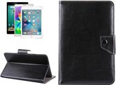 9 inch tablets lederen case Crazy Horse Texture beschermhoes shell met houder voor ONDA V891w, Ramos i9s Pro & Win8, Colorfly i898W & i898A (zwart)