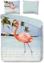 Good Morning Dekbedovertrek Goodlife 200 X 220 Cm Blauw/Roze