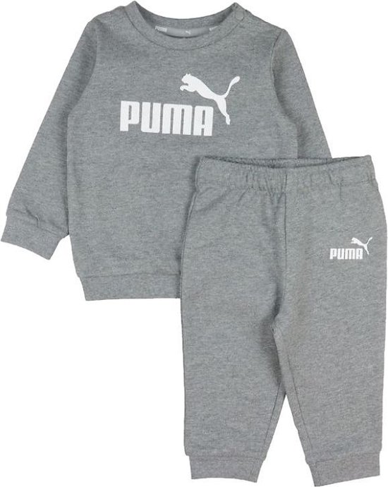 Puma Minicats Essentials Jogger 584859-03, voor een jongen, Grijs,  Trainingspak, maat: 86 | bol.com