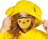 Fiestas Guirca Mondkapje Pikachu Polykatoen Zwart/geel