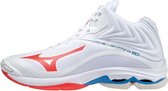 Mizuno Wave Lightning Z6 Mid - Sportschoenen - wit/oranje - maat 40.5