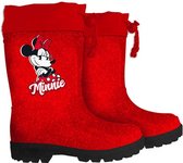 Disney Regenlaarzen Minnie Mouse Meisjes Pvc Rood Maat 23-24