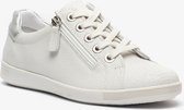 Hush Puppies leren dames sneakers - Wit - Maat 42 - Echt leer - Uitneembare zool